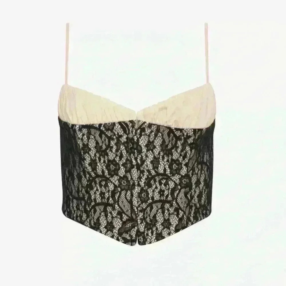 Rumored Versailles Corset - Black Lace